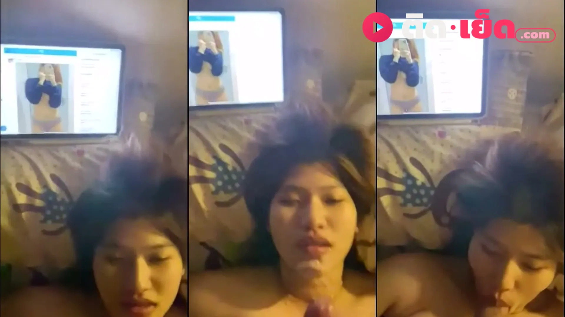 คลิปxxx สาวหน้าหมวย เปิดคลิปตัวเองโดนเย็ดไปด้วยเย็ดจริงไปด้วย ตอน 2